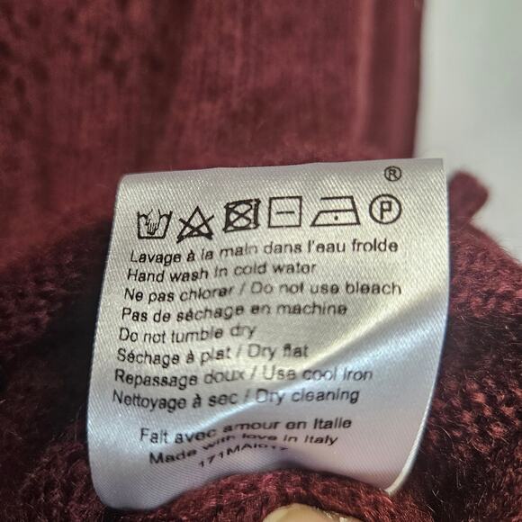 Sezane Daya Mohair Sweater in Prune - Picture 6 of 9